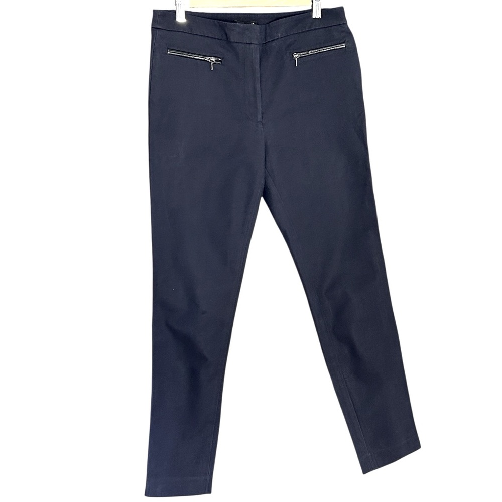 Club Monaco Black Slim Pants Trousers Pocket Detail Women's | Size 10